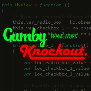 Integrating Knockout.js into the Gumby Framework UI