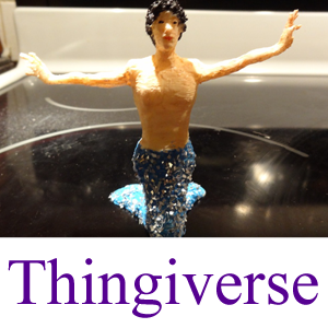 Thingiverse Model: The Merman